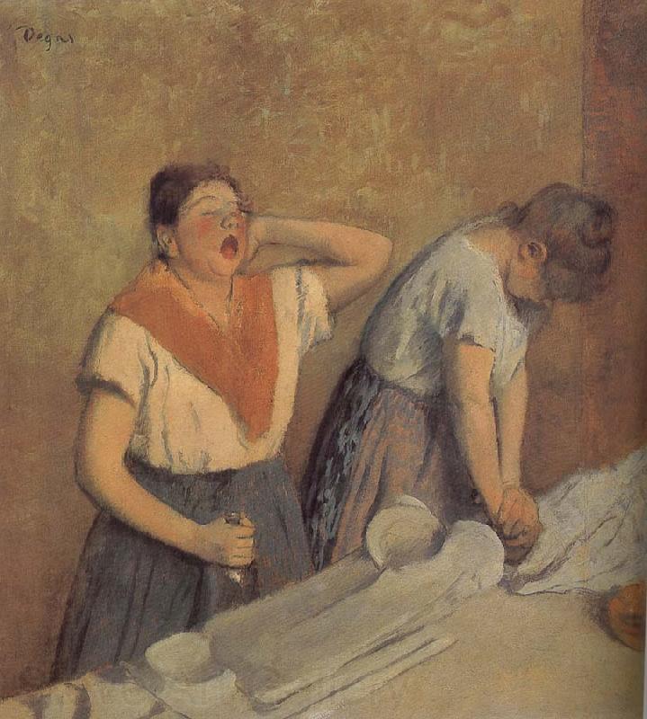 Edgar Degas Laundryman France oil painting art